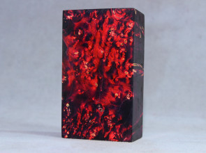 Stabilized Maple Burl Wood Mod Block